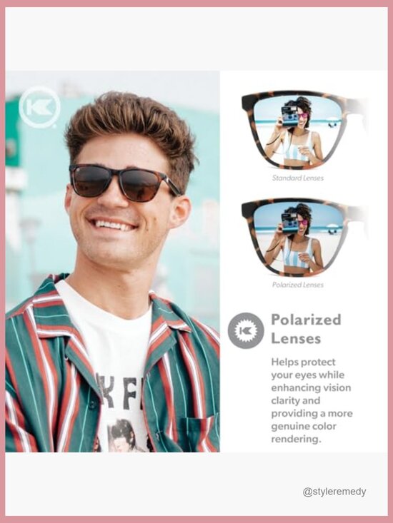Polarized Sunglasses with UV400 Protection, Polycarbonate Frame main image 3